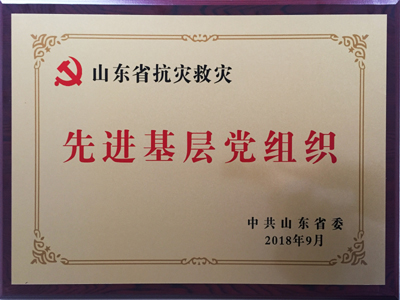 山東省抗災(zāi)救災(zāi)先進(jìn)基層黨組織